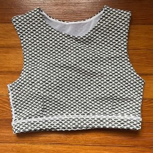 Mono B Crop Top Fitness Bra